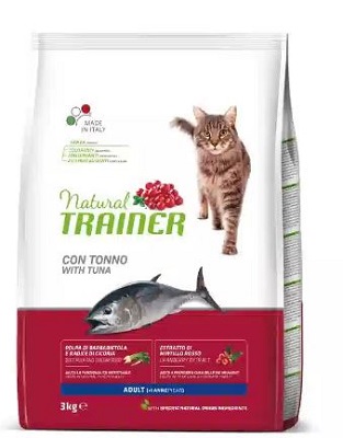 CAT ADULT TONNO KG 3 NATURAL TRAINER