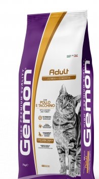 CAT ADULT COMPLETE POLLO E TACCHINO KG 7 GEMON