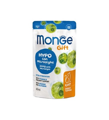 GIFT CAT ENERGY TOPPING HYPO CON MICROALGHE 60 ML MONGE