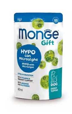 GIFT DOG ENERGY TOPPING HYPO CON MICROALGHE 60 ML MONGE