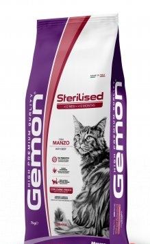 CAT STERILIZED MANZO KG 7 GEMON