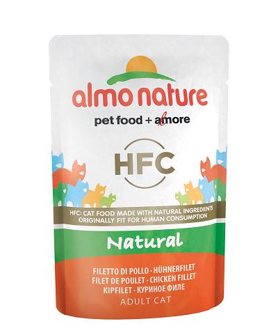 HFC NATURAL CATS 55G FILETTO DI POLLO ALMO NATURE