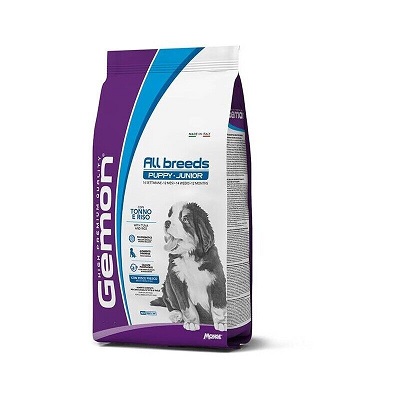 DOG ALL. B. PUPPY/JUNIOR TONNO E RISO KG 15 GEMON