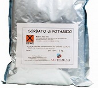 SORBATO POTASSICO kg 1 CONSERVANTE
