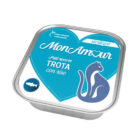 CAT STERILIZED PATE' RICCO IN TROTA CON RISO GR 100 MONAMOUR