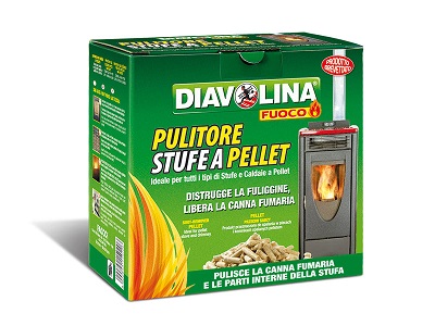 PELLET SPAZZACAMINO KG 1,5 DIAVOLINA
