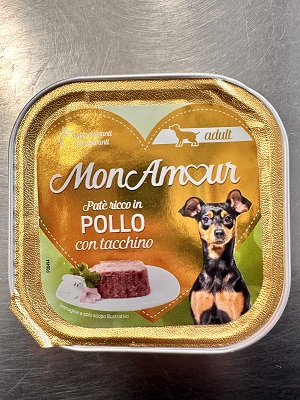 DOG 150 GR POLLO E TACCHINO MONAMOUR