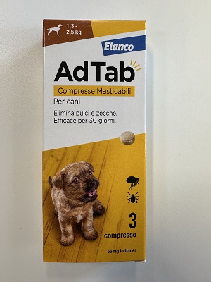 ADTAB COMPRESSE CANE 1.3-2.5 KG ELANCO