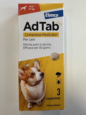 ADTAB COMPRESSE CANE >5.5-11 KG ELANCO