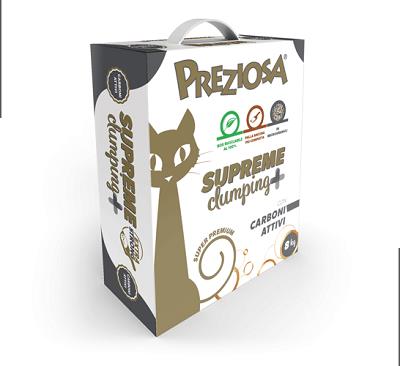 SUPREME CLUMPING CON CARBONI ATTIVI KG 8 PREZIOSA