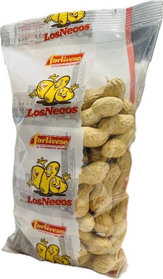ARACHIDI TOSTATE GUSCIO GR.250  LOS NECOS FORLIVESE