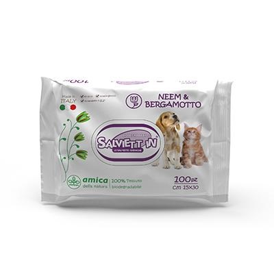 XXL NEEM E BERGAMOTTO PZ.100 SALVIETT'IN