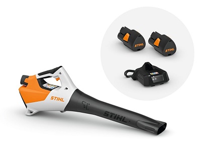 BGA 30 SOFFIATORE A BATTERIA CON 2 BATTERIE AS 2 E CARICATORE AL1 STIHL