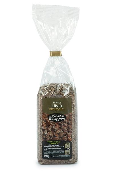 SEMI DI LINO BIOLOGICI GR.250