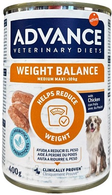 DOG WEIGHT BALANCE POLLO 400 GR ADVANCE
