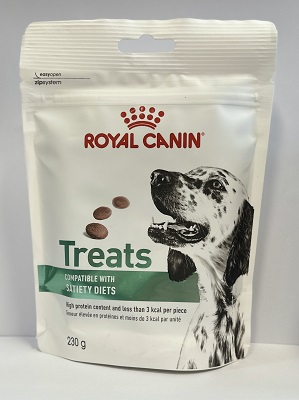 DOG VHN SATIETY TREATS GR 230 ROYAL CANIN