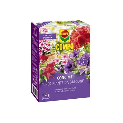 CONCIME PER PIANTE DA BALCONE GR 850 COMPO