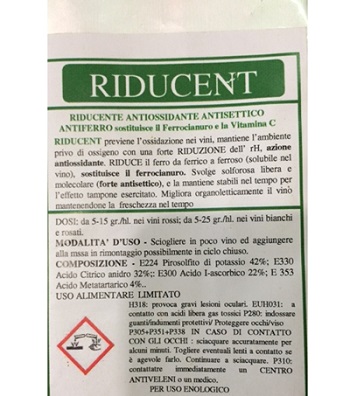 RIDUCENT grammi 250 ANTIOSSIDANTE