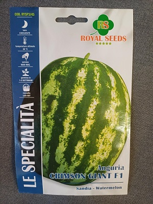 BUSTA ORTO ANGURIA CRIMSON GIANT RS