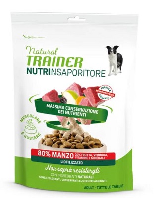 NUTRINSAPORITORE 80% MANZO GR 40 NATURAL TRAINER