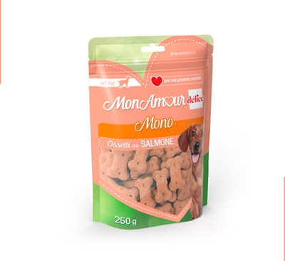 DELICE MONO OSSETTI CON SALMONE 250 GR MON AMOUR