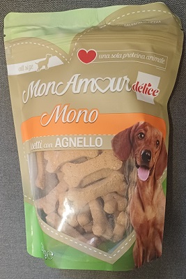 MONAMOUR DELICE MONO OSSETTI CON AGNELLO GR 250