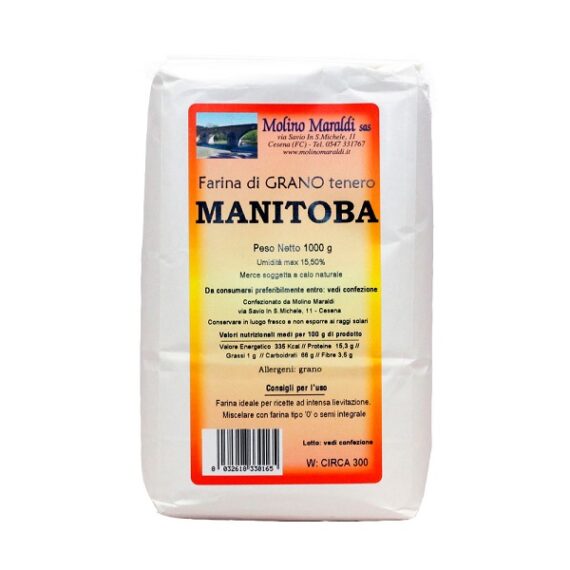 FARINA GRANO TENERO MANITOBA KG.1 MARALDI