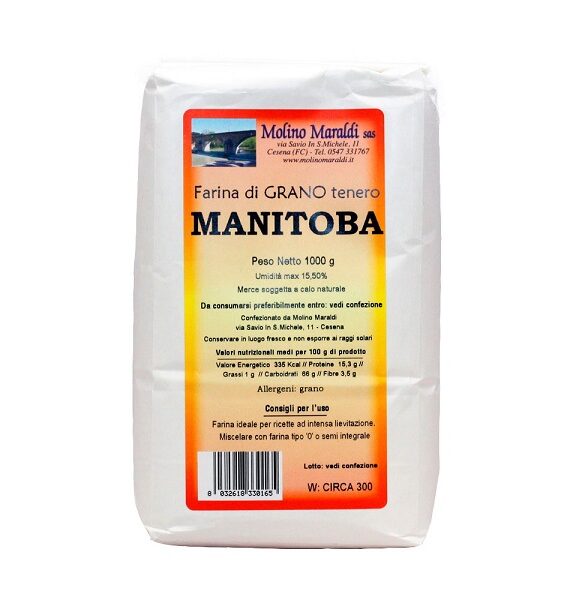 FARINA GRANO TENERO MANITOBA KG.1 MARALDI
