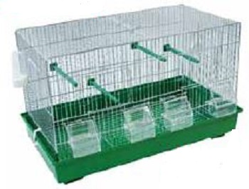 GABBIA ELISA ZINCATA ROCILA 41X24X33H