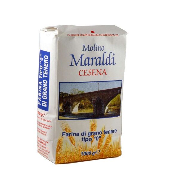 FARINA GRANO TENERO TIPO 0 KG.1 MARALDI