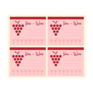 ETICHETTE PER VINO PZ.100 FERRARI