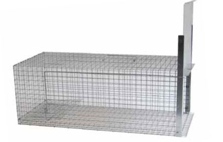 TRAPPOLA PER ANIMALI DA CORTILE 64X28X27 ROCILA