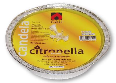 CANDELA CITRONELLA CM.18 ALLUM.  CERERIA UMBRA