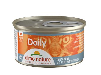 DAILY CATS GR 85  MOUSSE STORIONE ALMO NATURE