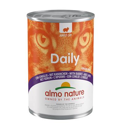 DAILY CATS CONIGLIO  400 GR ALMO NATURE