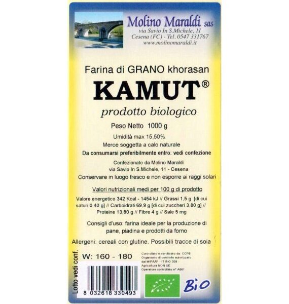 FARINA DI KAMUT BIO KG. 1