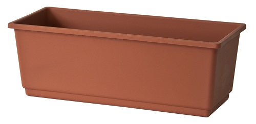 CASSETTA GERANI COMPLETA CM.50 COL.TERRACOTTA