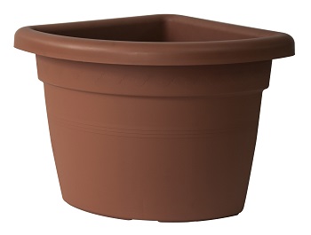 VASO KREA ANGOLO CM 45 COLOR TERRACOTTA