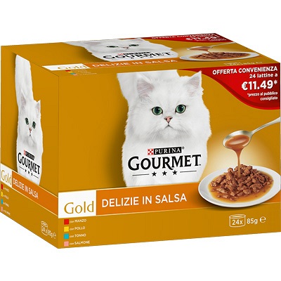 GOURMET GOLD DELIZIE IN SALSA MULTIPACK  24 X 85 G