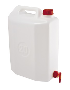 TANICA RUBINETTO L 20 PEHD