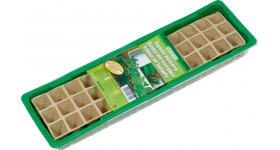 VASSOIO MINISERRA/VASI DI TORBA 55,5X15,5X12 CM STOCKER