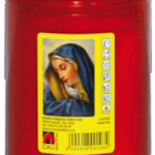 LAMPADA VOTIVA T.30 ROSSA CERERIA UMBRA