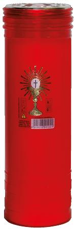 LAMPADA VOTIVA T. 60 ROSSA CERERIA UMBRA