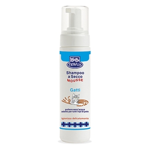 SHAMPOO A SECCO MOUSSE GATTI ML 200 TEWUA