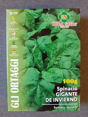 SPINACIO GIGANTE D' INVERNO  100 GR