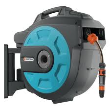 AVVOLGITUBO DA MURO AUTOM.ROLL-UP 25 GARDENA