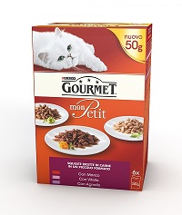 GOURMET MON PETIT 6X50 G manzo,vitello,agnello
