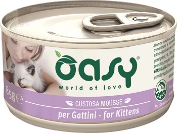 WET CAT MOUSSE PER GATTINI  GR. 85 OASY