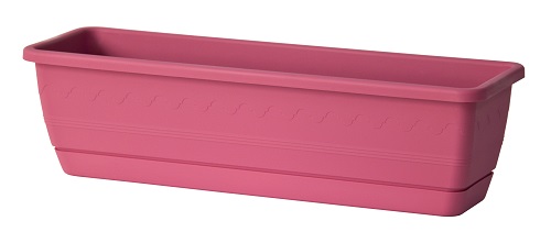 CASSETTA LICUM CM.40 CON SOTTOVASO COLOR CICLAMINO