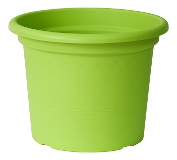 VASO GEO CM 20 COLOR VERDE ACIDO